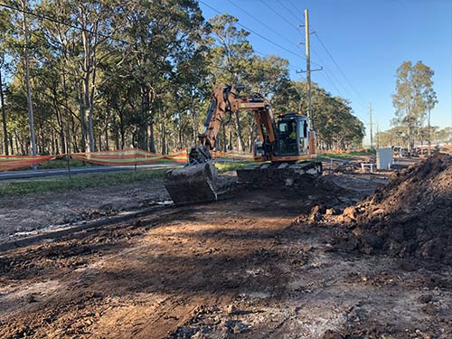 Earth Moving Service - Newcastle excavation in NSW